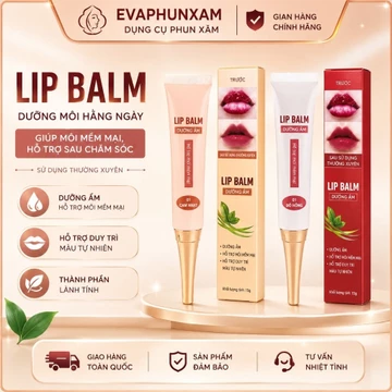 Collagen Lip Balm Dưỡng Môi 15g | Son Dưỡng Môi Có Màu Nhẹ, Giữ Môi Mềm Mịn | EVA PHUN XĂM