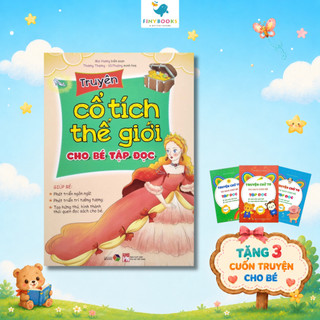 Sách - Truyện cổ tích Việt Nam cho bé tập đọc ( Tranh màu ) Từ 0 - 6 tuổi - Đại Mai Books