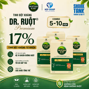 Tinh Bột Kháng 17% Premium Liệu Trình Chăm Sóc Cải Thiện Sức Khỏe Đường Ruột