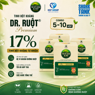 [COMBO 5 - 10 Hộp] Tinh Bột Kháng 17% Premium Liệu Trình Chăm Sóc Cải Thiện Sức Khỏe Đường Ruột