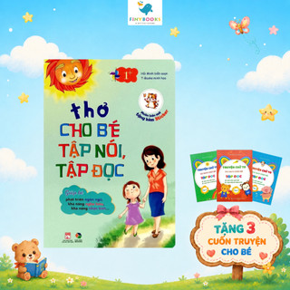 Sách - Thơ cho bé tập nói( tái bản) - Đại Mai Books
