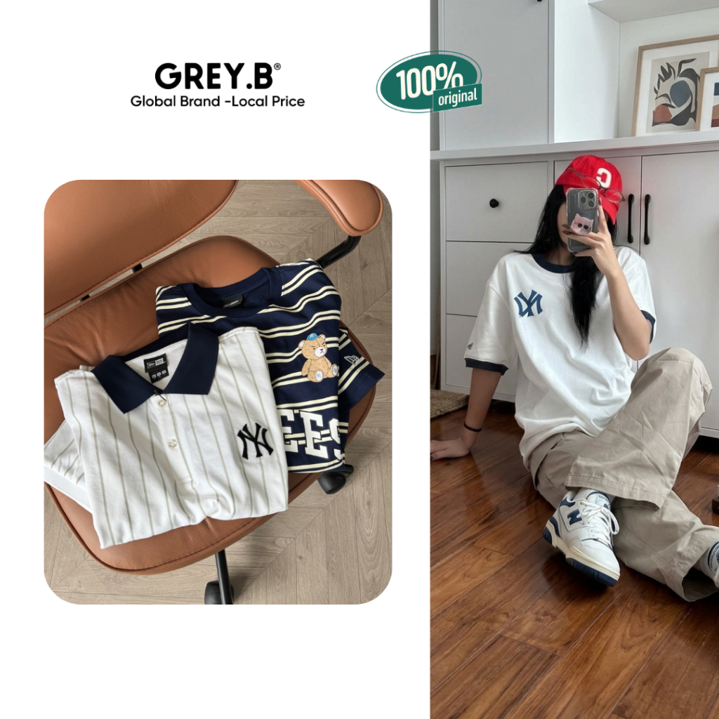 Áo Thun N.E Tshirt Logo GREYB Unisex | BigBuy360 - bigbuy360.vn