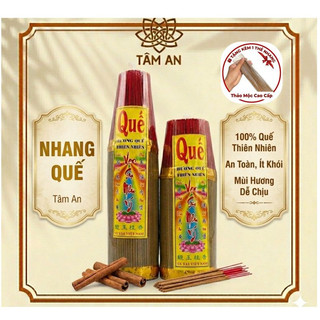 1kg Nhang Quế Tự Nhiên | Hương Quế Thơm Dịu Ít Khói, Không Hóa Chất Độc Hại+Tặng Kèm Nhang Thảo Mộc