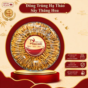 Nấm Đông Trùng Hạ Thảo Sấy Thăng Hoa Cao Cấp - 100% Nguyên Chất Không Chất Bảo Quản (Hộp Tiết Kiệm 50g 100g)