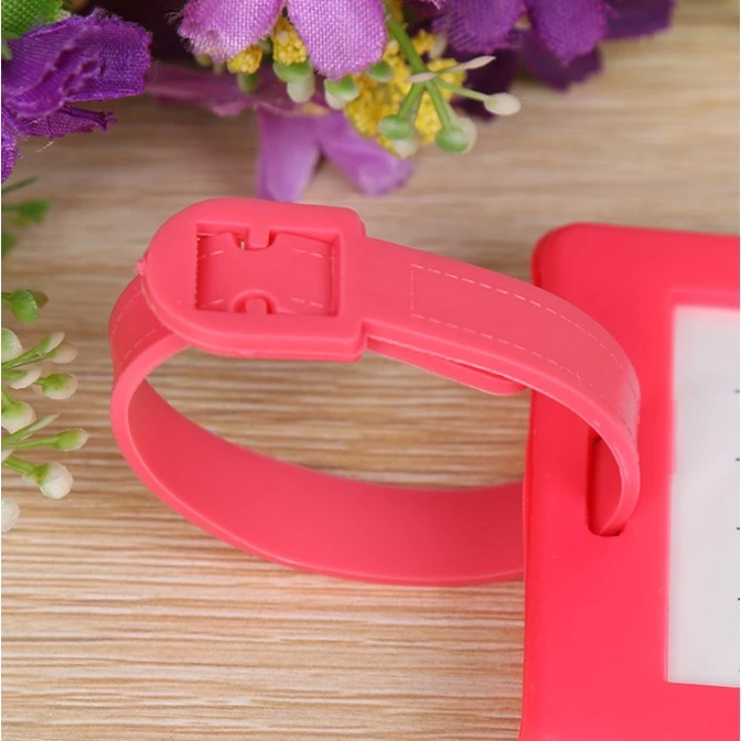 Thẻ Hành Lý Silicon Name Tag Treo Vali Balo – Bảng Tên Chống Thất Lạc, Ghi Thông Tin, Phụ Kiện Du Lịch Siêu Cute THLTT01