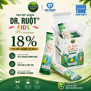 Tinh Bột Kháng Dr. Ruột Kids 18% Cải Thiện Táo Bón, Rối Loạn Tiêu Hóa, Hoàn Thiện Hệ Miễn Dịch
