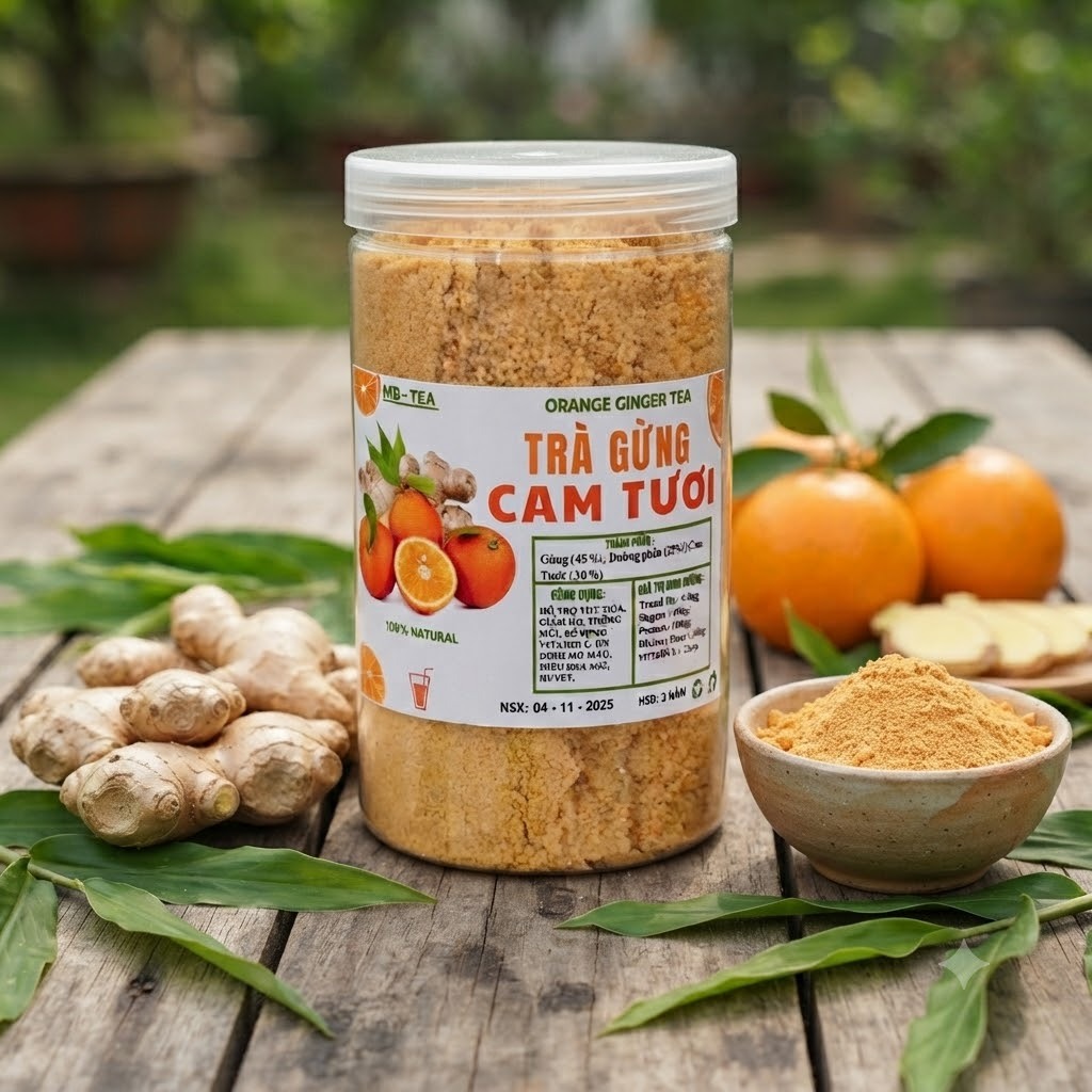 Trà Gừng Nguyên Chất 500gr, Trà Gừng Các Vị, Hỗ Trợ Tiêu Hoá, Chống Oxy Hoá Và Kiểm Soát Cân Nặng