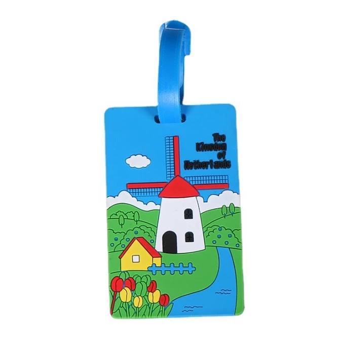 Thẻ Hành Lý Silicon Name Tag Treo Vali Balo Chống Thất Lạc – Bảng Tên Ghi Thông Tin Cá Nhân, Phụ Kiện Du Lịch Siêu Cute