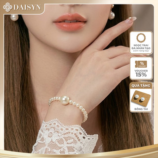 [ DAISYN ] N876 Vòng tay ngọc trai nhân tạo xinh xắn cho nữ hạt 5li 12li