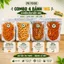 Combo 4 Bánh 1Kg : Khoai Tây + Tăm Đậu + Neo Cay + Tam Giác - Loại Ngon - PK FOOD
