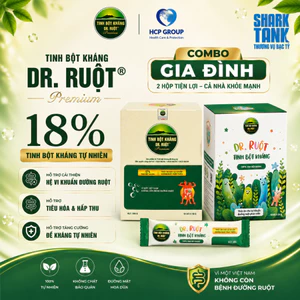 COMBO 1 THÁNG Tăng Cường Sức Khỏe Tinh Bột Kháng Dr. Ruột Thay Thế Bữa Ăn Giảm Táo Bón