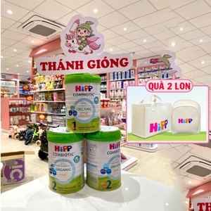 Sữa HIPP Organic số 1,2 lon 800g . Cập nhật date