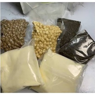 Set Nguyên Liệu Trà Sữa Tự Làm, Set Nấu Trà Sữa Trân Châu Đường Đen Thơm Ngon Tiện Lợi Tại Nhà