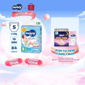 Tã dán cao cấp Moony NB/S/M/L - Nhập khẩu từ Nhật Bản