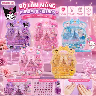 Đồ chơi dán móng tay làm Nail Sticker 3d, dán móng sticker
