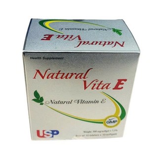 Vitamin E Natural USP US Pharma USA Hộp 100 Viên