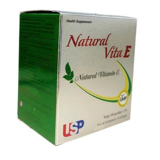 Vitamin E Natural USP US Pharma USA Hộp 100 Viên