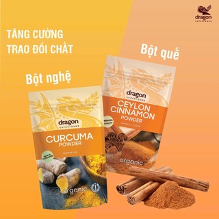 Bột quế hữu cơ Dragon Superfoods 150g Ceylon Cinnamon Powder