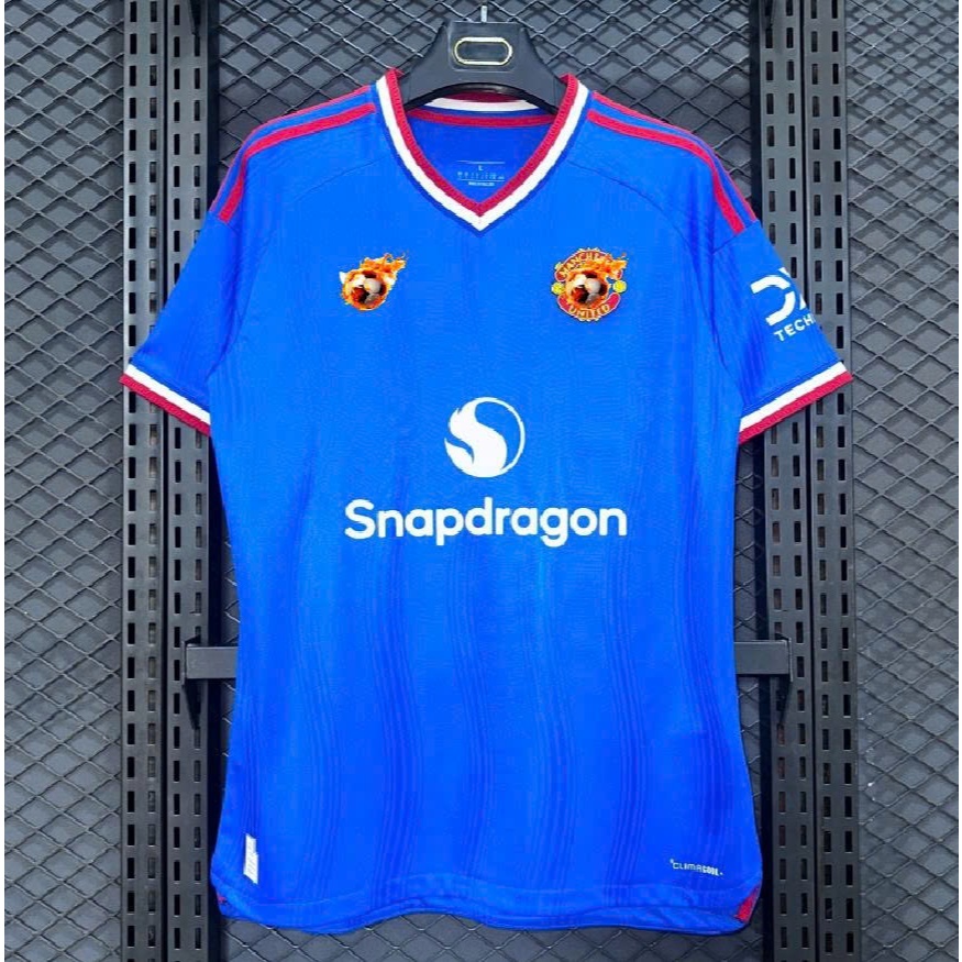 Áo Bóng Đá Player CLB MU Xanh Sân Khách [Chỉ Có Áo] Mùa 26/27 - Hàng Nhập Khẩu Thailand
