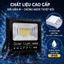 Đèn năng lượng mặt trời,pha Led năng lượng mặt trời 5000W, IP 69 chống nước, không tốn điện cảm biến bật tắt.