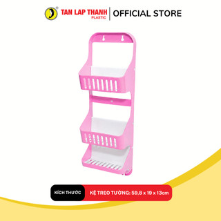 Kệ treo tường nhựa PP Tân Lập Thành Sản phẩm chất lượng, nhà nhà thịnh vượng gọn nhẹ, tiện dụng