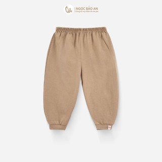 NBAN (6M-6Y) Bộ đồ dài tay bé trai Cún, set áo quần dài cotton mềm mát cho bé đi học đi chơi-CUN