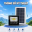 Đèn năng lượng mặt trời,pha Led năng lượng mặt trời 5000W, IP 69 chống nước, không tốn điện cảm biến bật tắt.