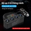 Bộ sạc ô tô đa năng 12V/24V 120W 4 trong 1 với bộ chuyển đổi sạc nhanh QC3.0 USB3.1A và PD3.1, phù hợp với mọi dòng xe.