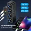Bộ sạc ô tô đa năng 12V/24V 120W 4 trong 1 với bộ chuyển đổi sạc nhanh QC3.0 USB3.1A và PD3.1, phù hợp với mọi dòng xe.
