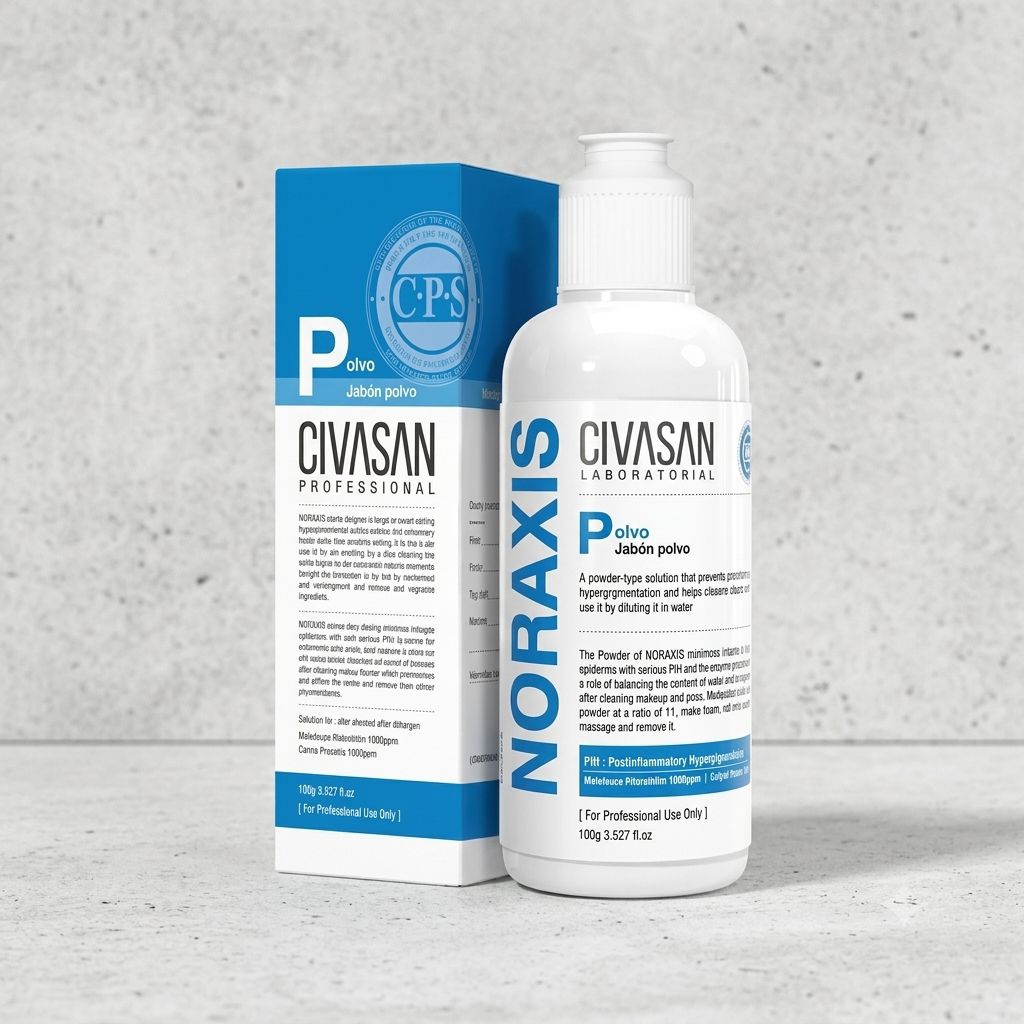 Bột Tẩy Da Chết Civasan Enzyme Noraxis Polvo – Tẩy Tế Bào Chết Dịu
