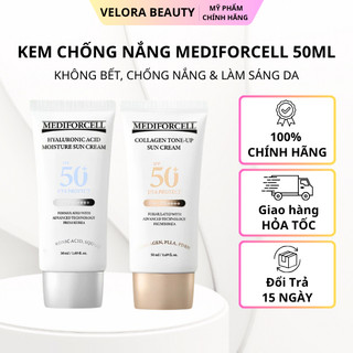 Kem chống nắng MEDIFORCELL Collagen Tone Up Sun Cream 50ml nâng tông bảo vệ da