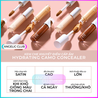 elf Hydrating Camo Concealer, Kem Che Khuyết Điểm Dưỡng Ẩm, Độ Che Phủ Cao, Hiệu Ứng Mịn Mượt.