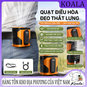 Quạt Mini Đeo Người Dành Cho Leo Núi, Cắm Trại, Làm Việc Ngoài Trời, Sạc USB