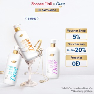 Sữa tắm Dove Serum Dưỡng da chuyên sâu 547ml
