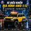 🔥 Xe Điều Khiển Địa Hình 4WD 1:12 Động Cơ 280 - Điều Khiển 2.4GHz Không Nhiễu Sóng Khung Kim Loại Quà Tặng Hot Nhất