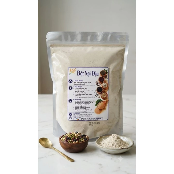 Bột ngũ cốc, bột ngũ cốc dinh dưỡng, bột ngũ cốc 5 loại đậu ( có đậu nành), bột ngũ cốc tăng cân, bột ngũ cốc giảm cân