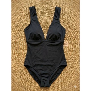 Bikini 1 mảnh nữ, bộ đồ bơi liền thân đi biển màu đen sang trọng, quyến rũ, sẵn đệm ngực hàng VNXK