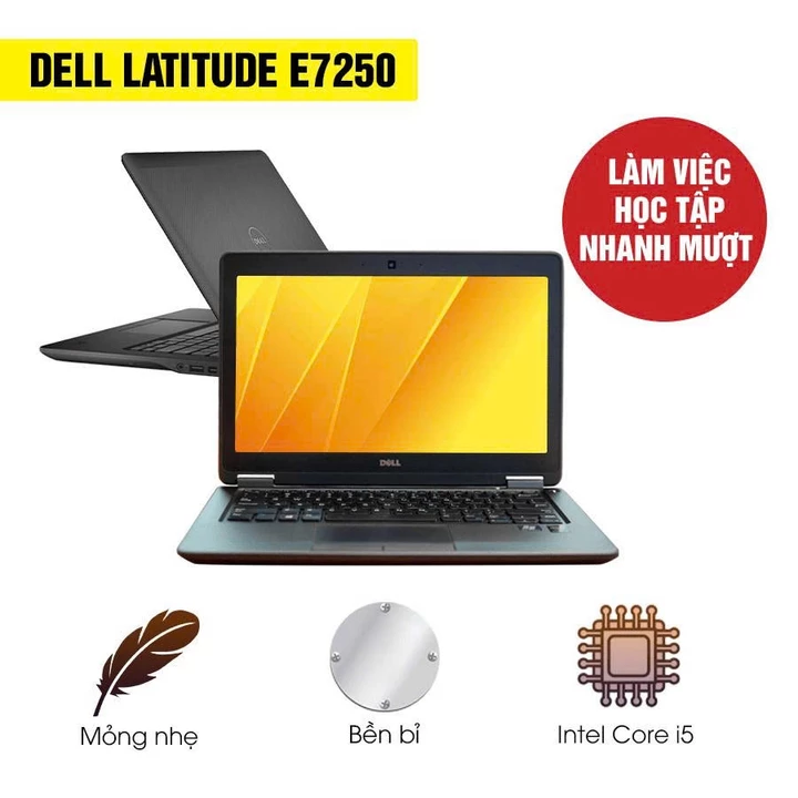 Laptop Cũ Dell Latitude E7250 - Intel Core i5 8G SSD 128G