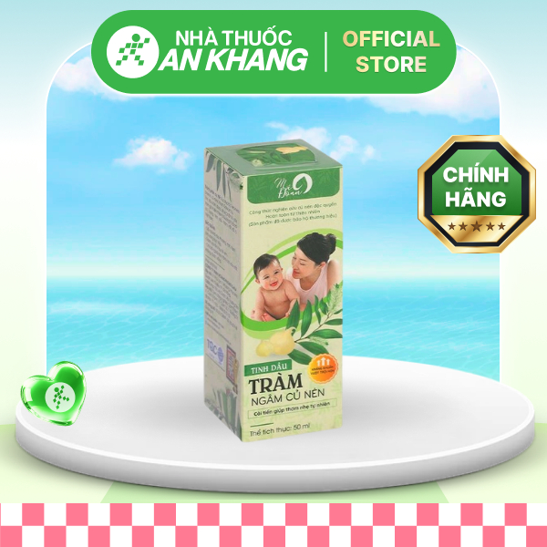 Tinh dầu tràm Ngâm Củ Nén Mệ Đoan giữ ấm cơ thể chai 50ml [Nhà Thuốc An Khang - Chính Hãng 100%]