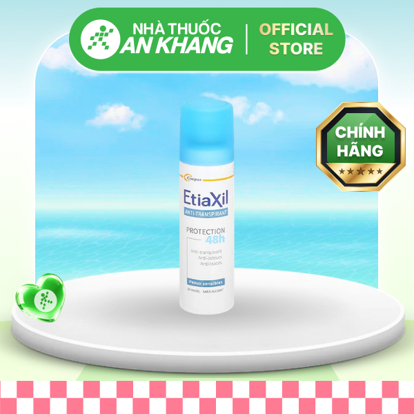 Chai xịt khử mùi toàn thân 48h ETIAXIL ANTI-TRANSPIRANT Chai/150ML [Nhà Thuốc An Khang - Chính Hãng 100%]