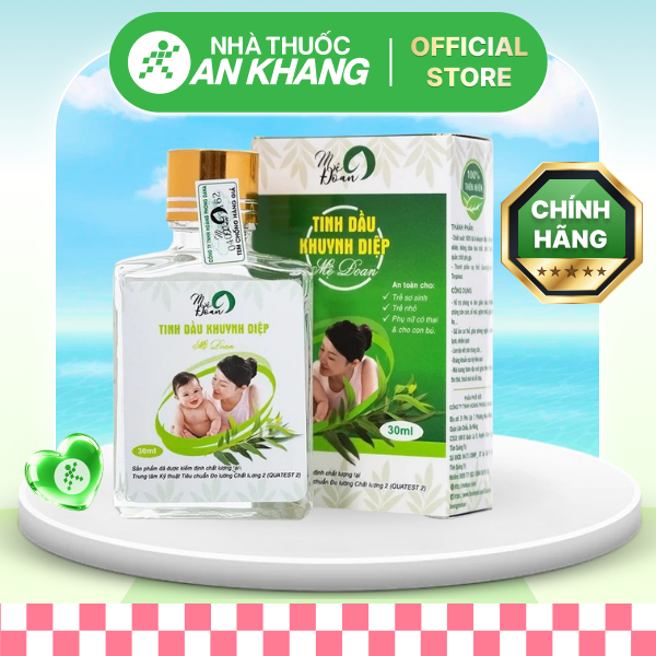 Tinh dầu khuynh diệp Mệ Đoan giữ ấm, giảm ho cho bé chai 30ml [Nhà Thuốc An Khang - Chính Hãng 100%]