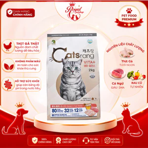 Catsrang - Thức ăn hạt cho mèo mọi lứa tuổi
