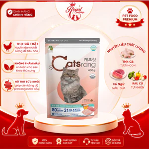 Thức ăn hạt khô cho mèo mọi lứa tuổi [400g]