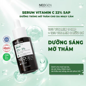 Serum Mờ Thâm Dưỡng Sáng Da Vitamin C SAP + Niacinamide Neogen Dermalogy Real Vita C 32g