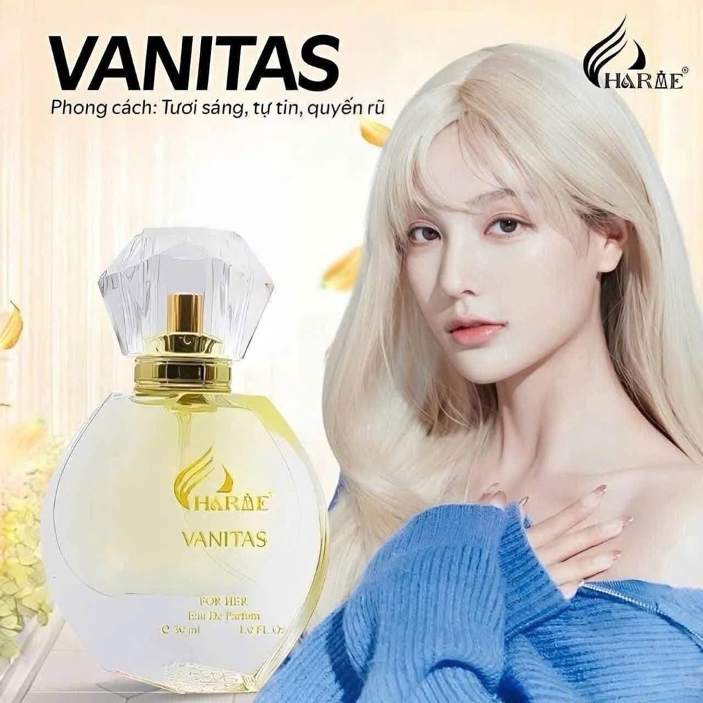 NƯỚC HOA NỮ CHARME VANITAS 30ML - NHẸ NHÀNG NỮ TÍNH NGỌT NGÀO