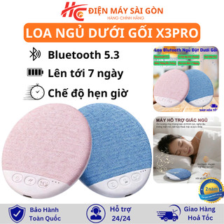 Loa Ngủ Đặt Dưới Gối X3pro,Loa Bluetooth Mini Âm Thanh Hifi Tích Hợp Sẵn Tiếng Ồn Trắng Hỗ Trợ Giấc Ngủ,3 Chế Độ Hẹn Giờ