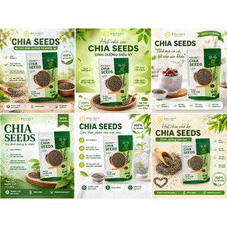 HẠT CHIA ĐEN HOLINUT 400G - NGUYÊN VỊ