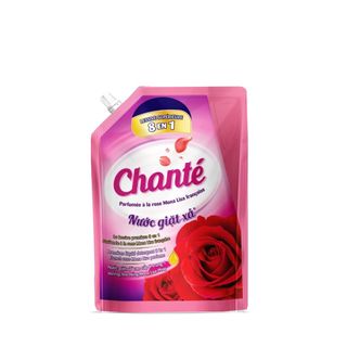 Combo 1 Túi Nước giặt xả Chanté Cao Cấp 8 Trong 1 3.05kg và Túi Nước rửa chén Chanté 3.2kg