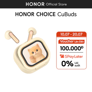 Tai Nghe Honor Choice CuBuds | Màn hình cảm ứng 2 Inch l Báo Thức | Pin 50 Giờ | Bluetooth 6.0 | BH Chính Hãng 12 tháng