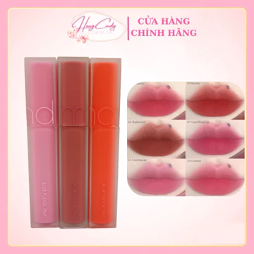 Son Kem Lì Romand Blur Fudge Tint 5g Hàn Quốc - Sắc Màu Đẹp Bền Lâu